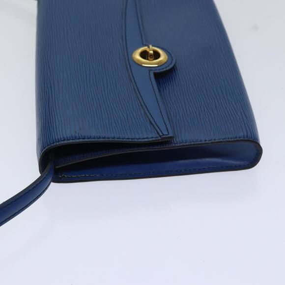 LOUIS VUITTON Epi Pochette Arche Shoulder Bag Blue M52575 - Picture 5 of 12